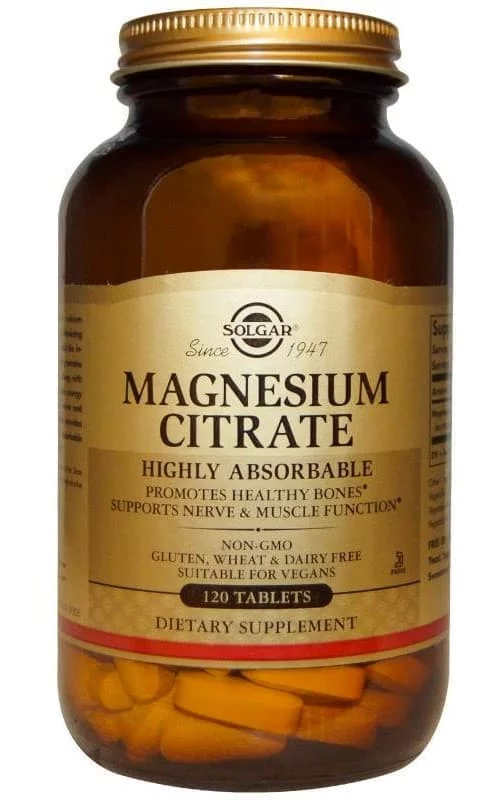 Solgar Magnesium Citrate 400 mg 120 caps фото