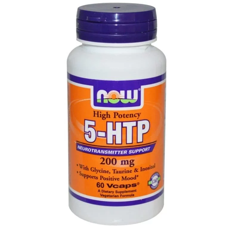 Now 5-HTP 200 mg 60 caps фото
