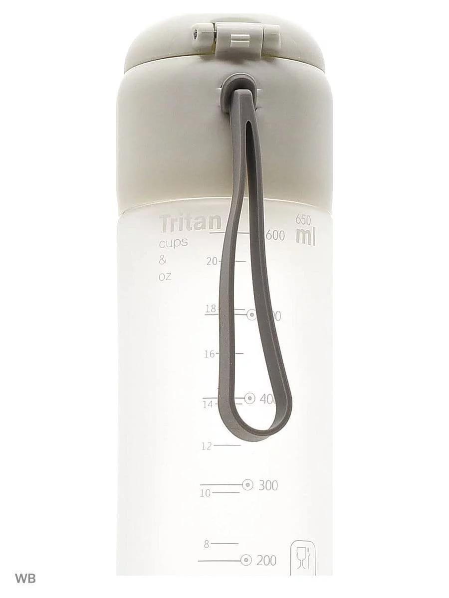 Diller Бутылка для воды D26 650ml (Белая) фото